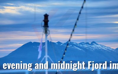 evening and midnight Fjord impressions near polar circle Norway MS Ocean Majesty 20.06.2022