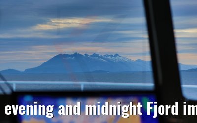 evening and midnight Fjord impressions near polar circle Norway MS Ocean Majesty 20.06.2022