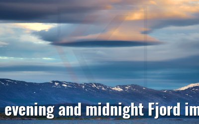 evening and midnight Fjord impressions near polar circle Norway MS Ocean Majesty 20.06.2022