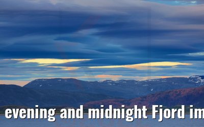 evening and midnight Fjord impressions near polar circle Norway MS Ocean Majesty 20.06.2022