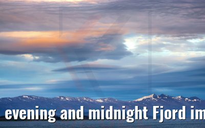 evening and midnight Fjord impressions near polar circle Norway MS Ocean Majesty 20.06.2022