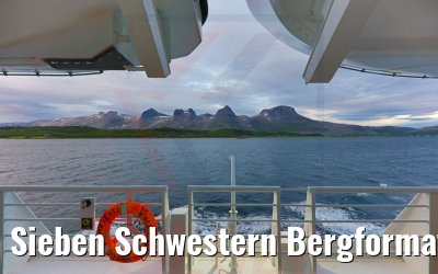 Sieben Schwestern Bergformation Norwegen MS Ocean Majesty 20.06.2022