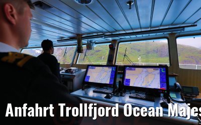 Anfahrt Trollfjord Ocean Majesty 21.06.2022