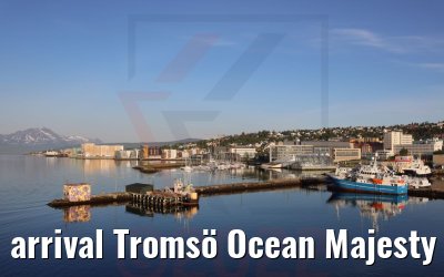 arrival Tromsö Ocean Majesty 27.06.2022
