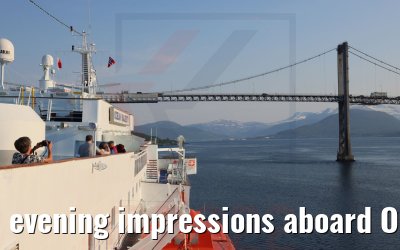 evening impressions aboard Ocean Majesty