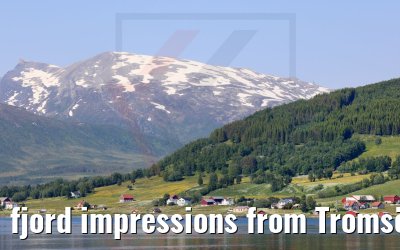 fjord impressions from Tromsö to the Tjeldsund, Norway