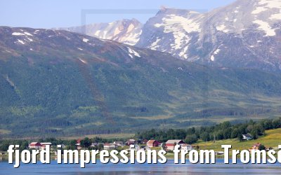 fjord impressions from Tromsö to the Tjeldsund, Norway