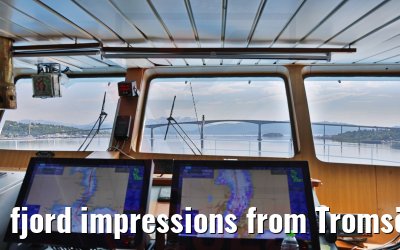 fjord impressions from Tromsö to the Tjeldsund, Norway