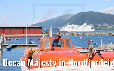 Ocean Majesty in Nordfjordeid 29.06.2022