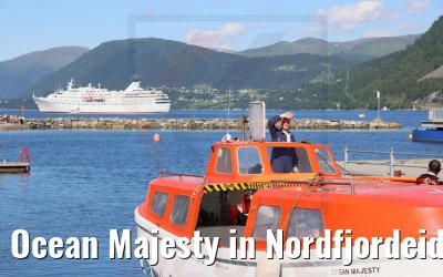 Ocean Majesty in Nordfjordeid 29.06.2022