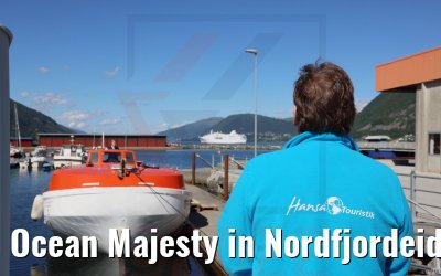 Ocean Majesty in Nordfjordeid 29.06.2022