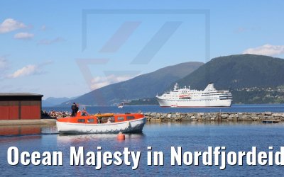 Ocean Majesty in Nordfjordeid 29.06.2022