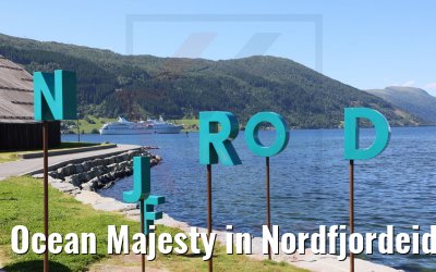 Ocean Majesty in Nordfjordeid 29.06.2022