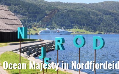 Ocean Majesty in Nordfjordeid 29.06.2022
