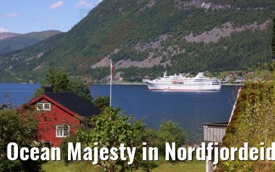 Ocean Majesty in Nordfjordeid 29.06.2022