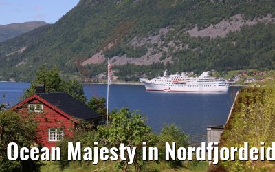 Ocean Majesty in Nordfjordeid 29.06.2022
