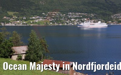 Ocean Majesty in Nordfjordeid 29.06.2022