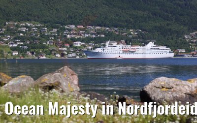 Ocean Majesty in Nordfjordeid 29.06.2022