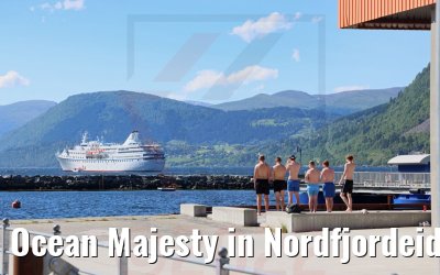 Ocean Majesty in Nordfjordeid 29.06.2022