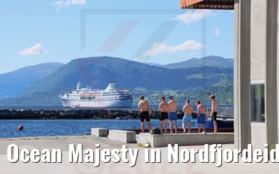 Ocean Majesty in Nordfjordeid 29.06.2022