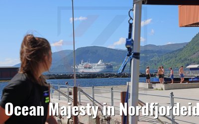 Ocean Majesty in Nordfjordeid 29.06.2022