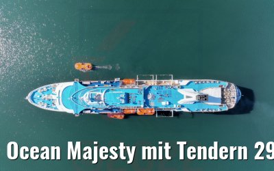 Ocean Majesty mit Tendern 29.06.2022
