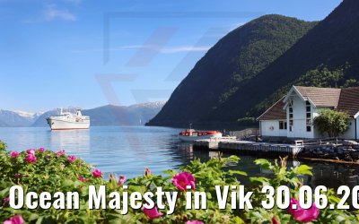 Ocean Majesty in Vik 30.06.2022
