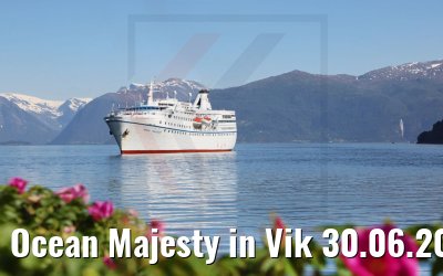 Ocean Majesty in Vik 30.06.2022