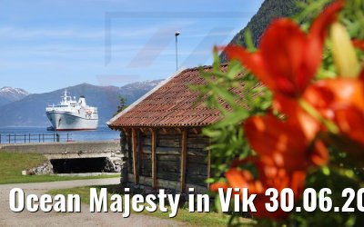 Ocean Majesty in Vik 30.06.2022