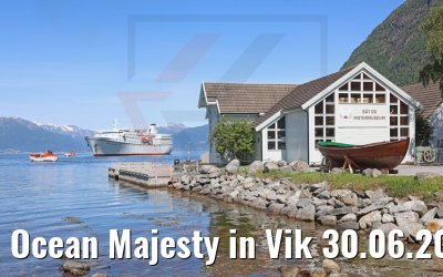 Ocean Majesty in Vik 30.06.2022