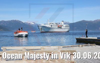 Ocean Majesty in Vik 30.06.2022