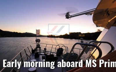 Early morning aboard MS Primadonna