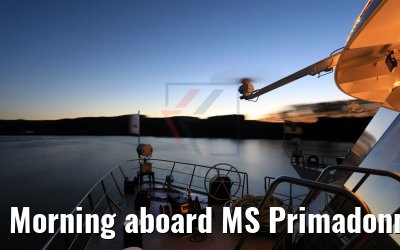 Morning aboard MS Primadonna