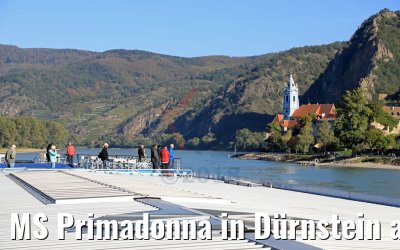 MS Primadonna in Dürnstein an der Donau