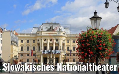 Slowakisches Nationaltheater in Bratislava
