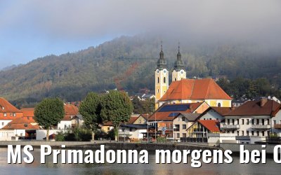 MS Primadonna morgens bei Obernzell an der Donau