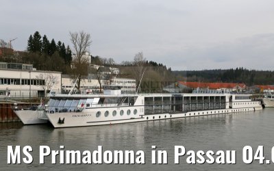 MS Primadonna in Passau 04.04.2015