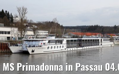 MS Primadonna in Passau 04.04.2015