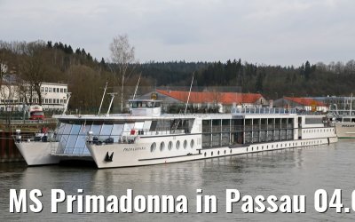 MS Primadonna in Passau 04.04.2015