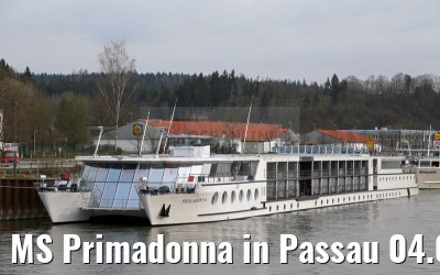 MS Primadonna in Passau 04.04.2015