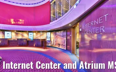 Internet Center and Atrium MS Rotterdam