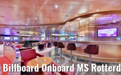Billboard Onboard MS Rotterdam