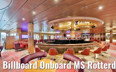 Billboard Onboard MS Rotterdam