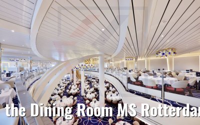 the Dining Room MS Rotterdam
