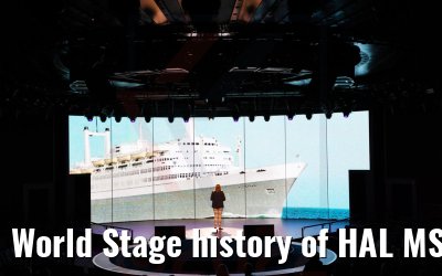 World Stage history of HAL MS Rotterdam