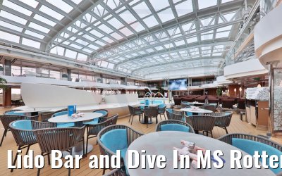 Lido Bar and Dive In MS Rotterdam
