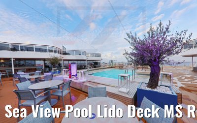 Sea View Pool Lido Deck MS Rotterdam