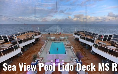 Sea View Pool Lido Deck MS Rotterdam