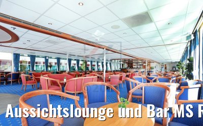 Aussichtslounge und Bar MS Rousse Prestige