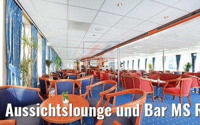 Aussichtslounge und Bar MS Rousse Prestige